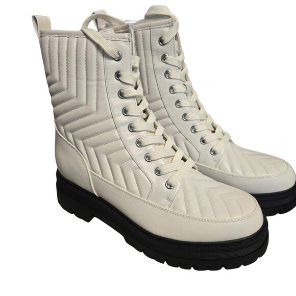 NEW Marc Fisher Pierce Combat Boots - Picture 1 of 5